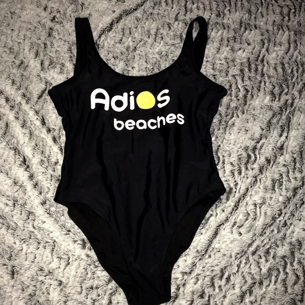 Adios beaches one piece swim suit